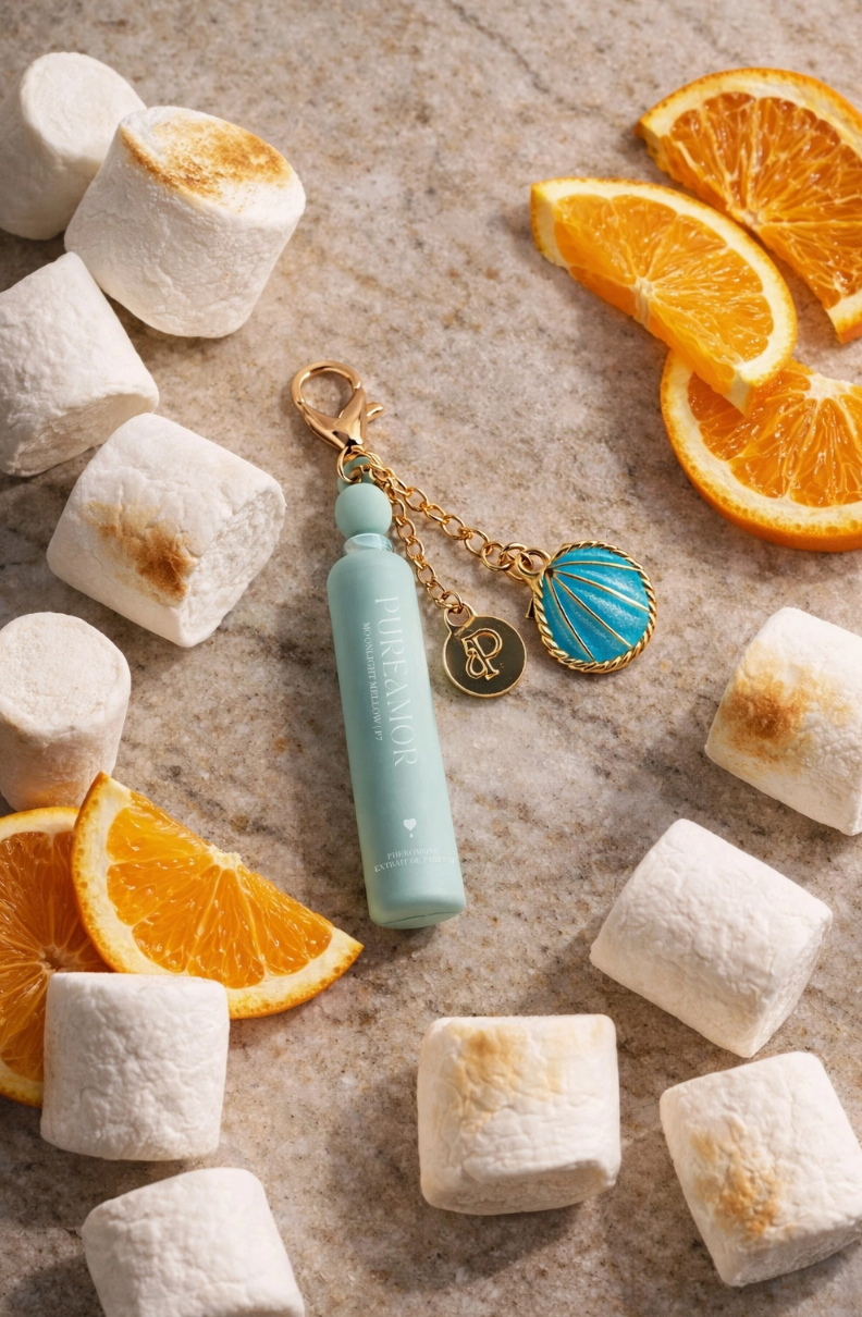 Moonlight Mellow Pheromone Perfume Oil Keychain - 2ml Mini