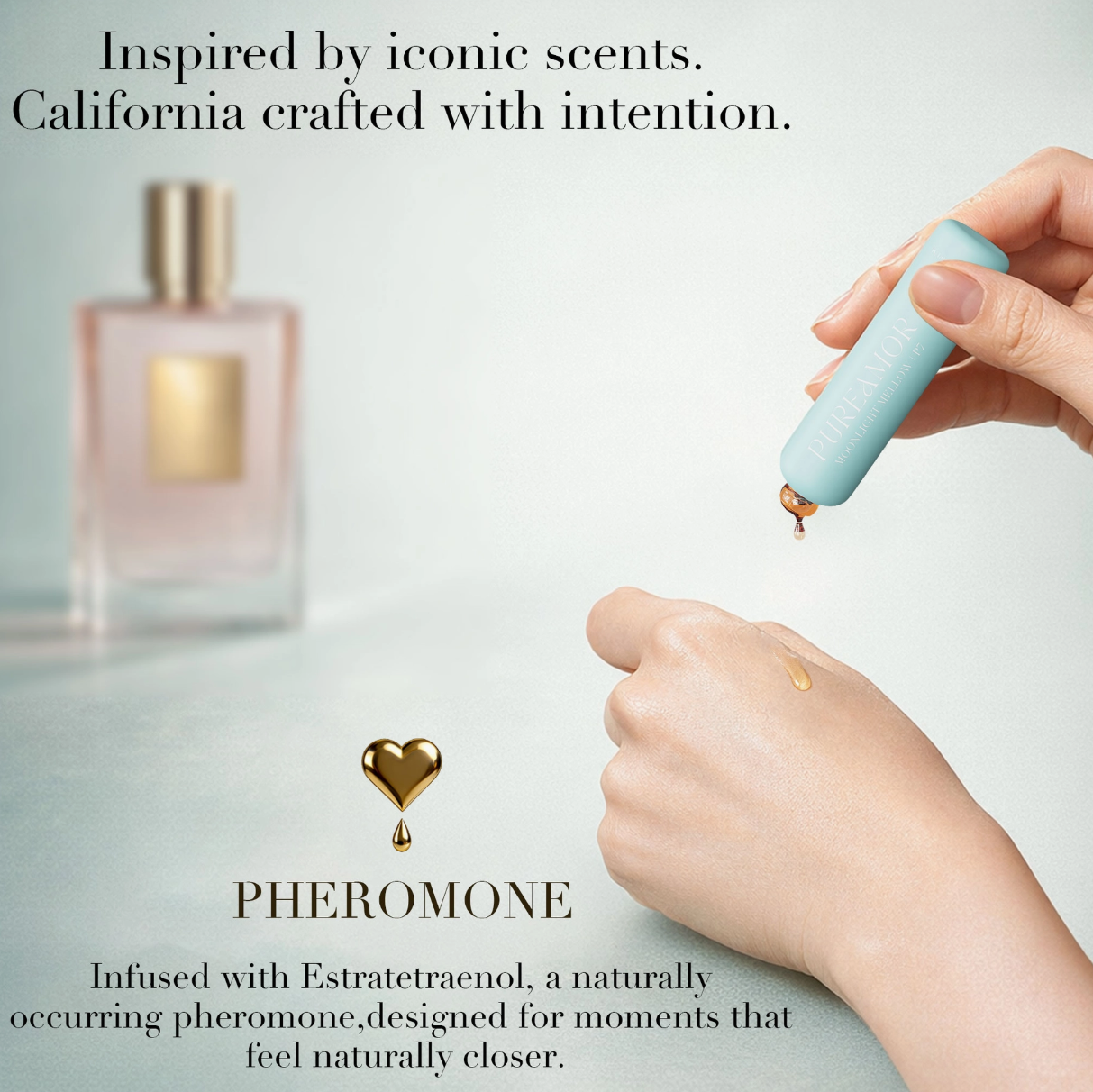 Moonlight Mellow Pheromone Perfume Oil Keychain - 2ml Mini