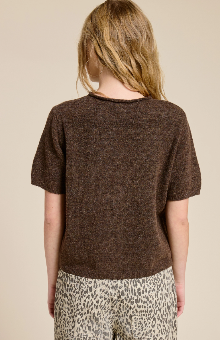 Short Sleeve Button Down Muse Cardigan