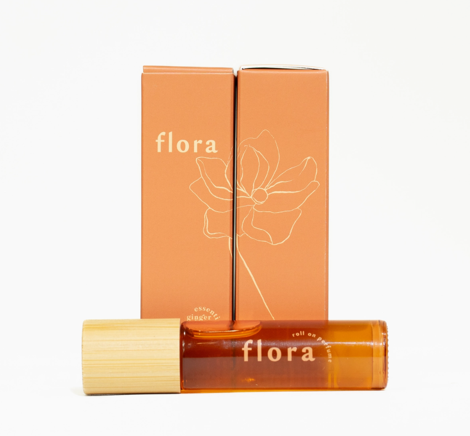 Roll-on essential oil perfume - FLORA