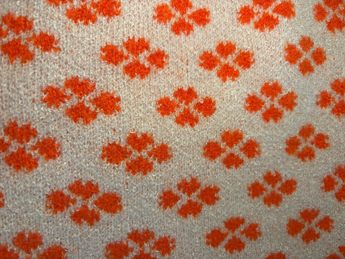 Roxy Snood in Natural Petal/Tangerine