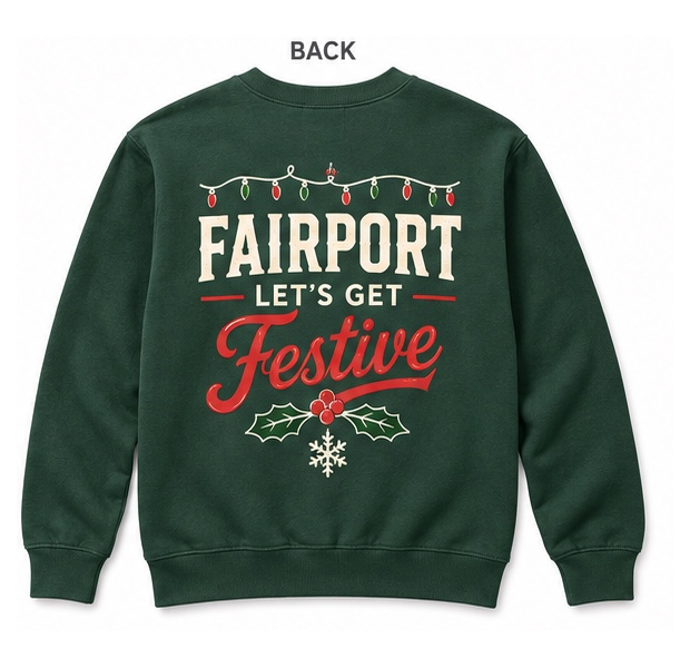 Fairport Let's Get Festive Holiday Sweatshirt