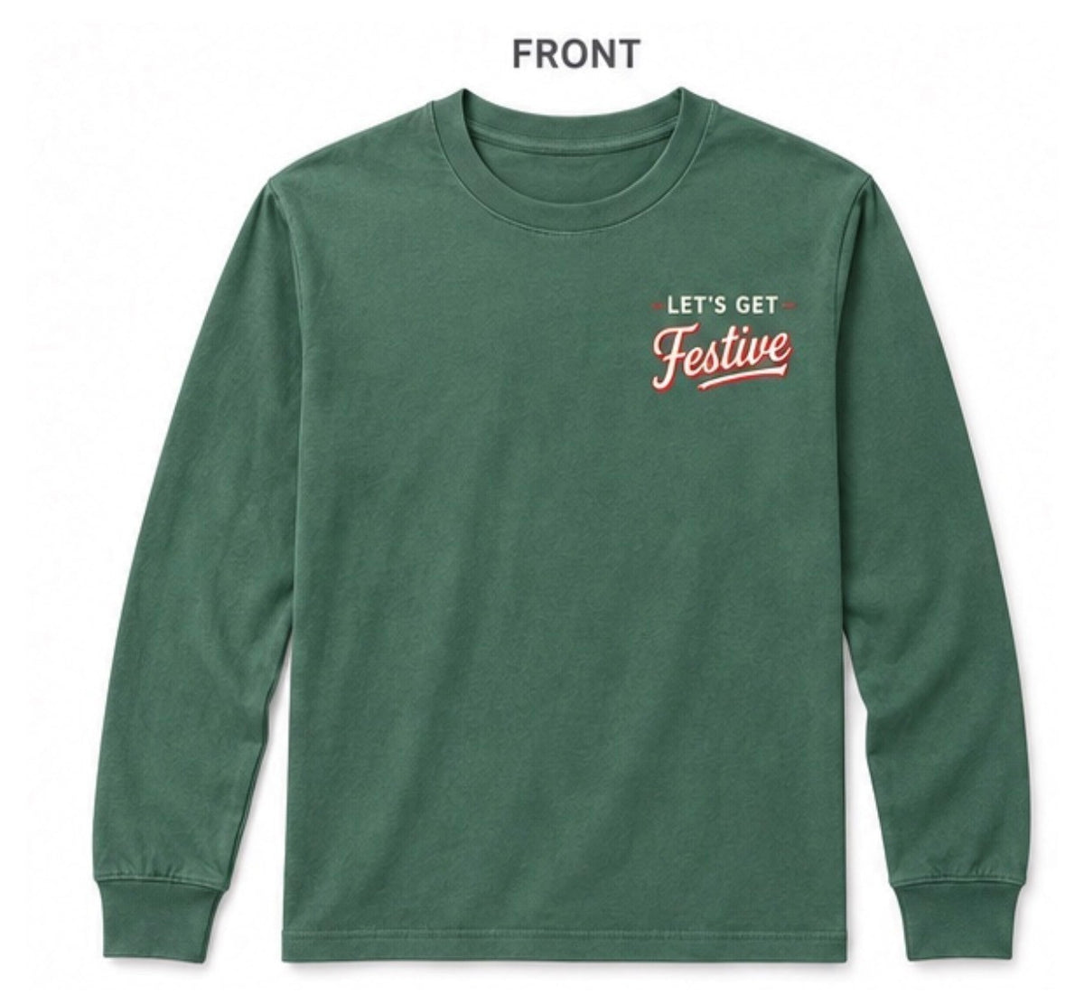 Fairport Let's Get Festive Holiday Long Sleeve Tee