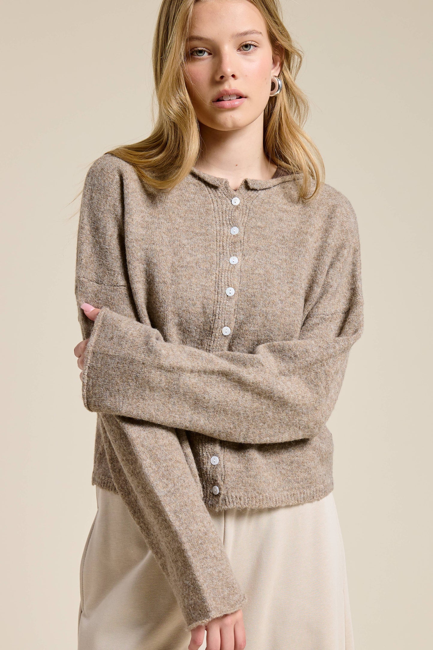 The Muse Button Down Cardigan -  Several color options