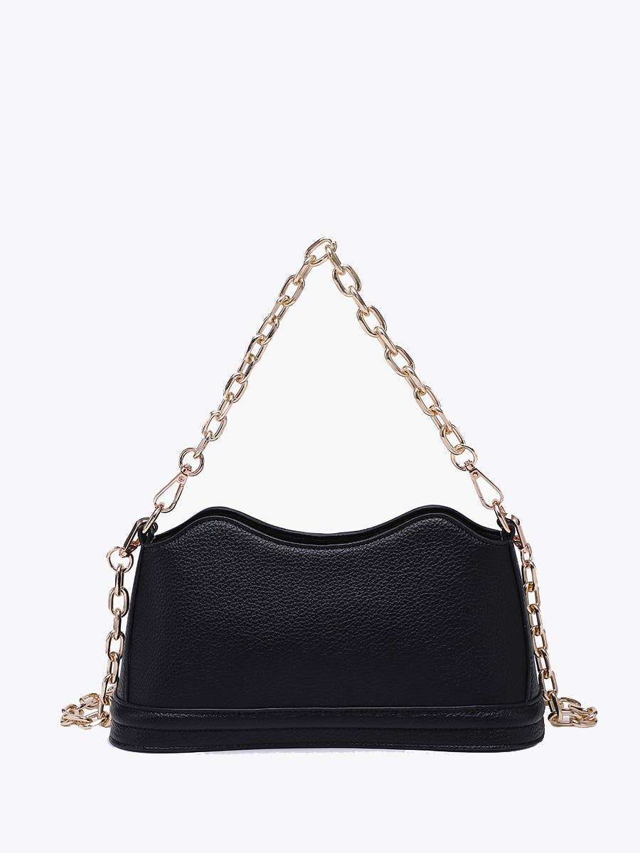 Griselda Curvy Crossbody – Chain Shoulder Bag