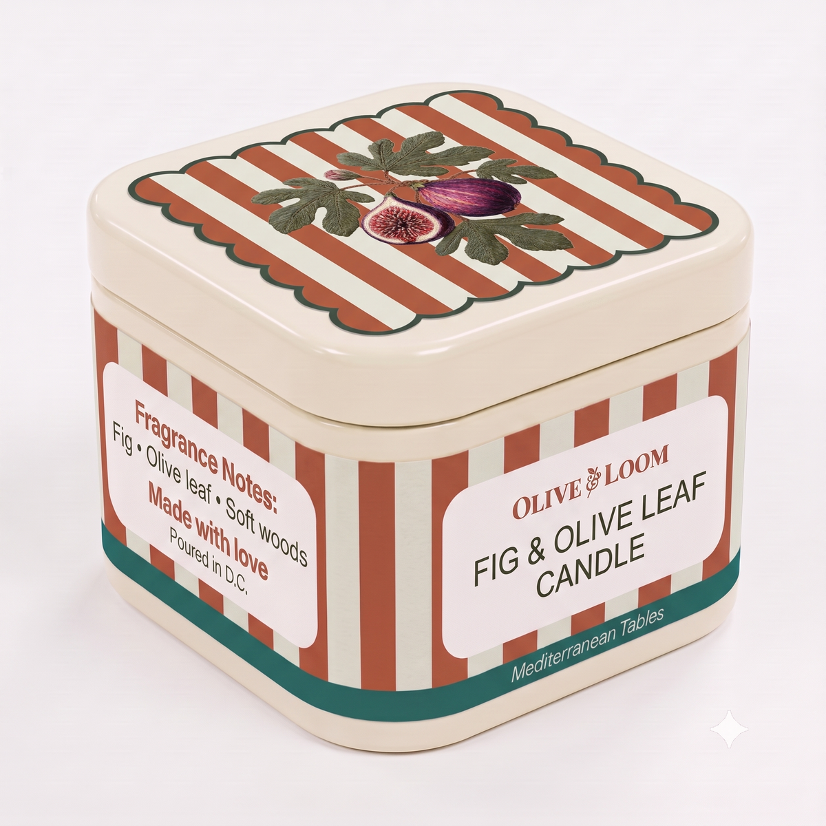 Fig & Olive Leaf Candle