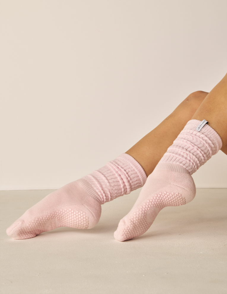 The Scrunch Grip Sock