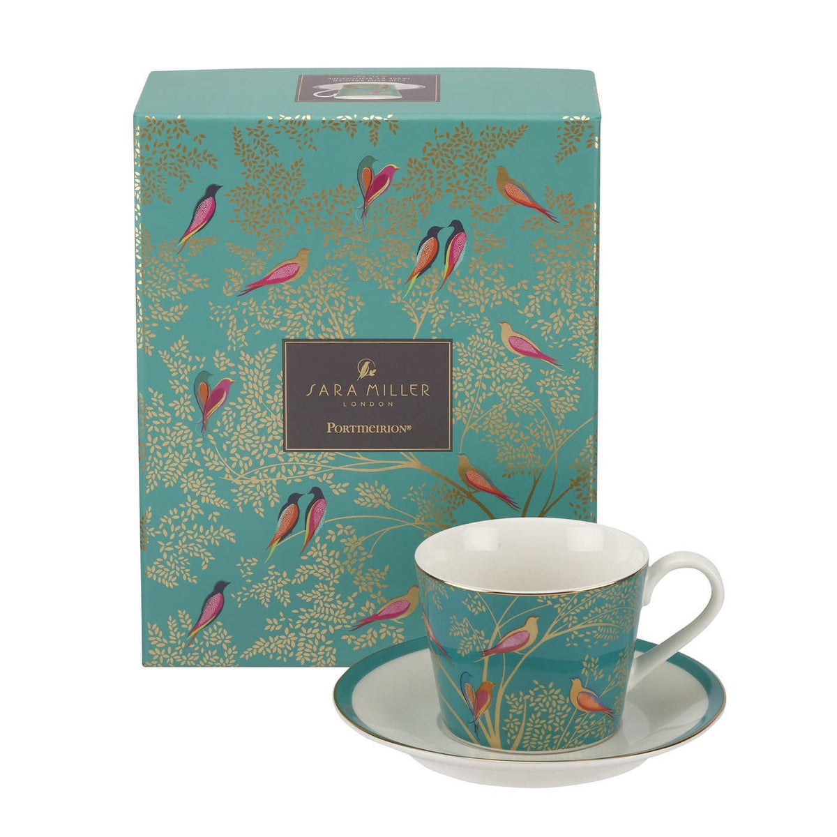 Chelsea Collection Tea Cup & Saucer - Green