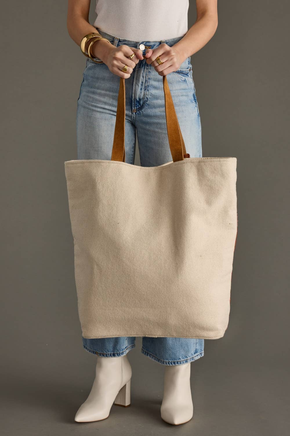 Large Boho Chic Moonrise Scene Tote - 2 Designs Available