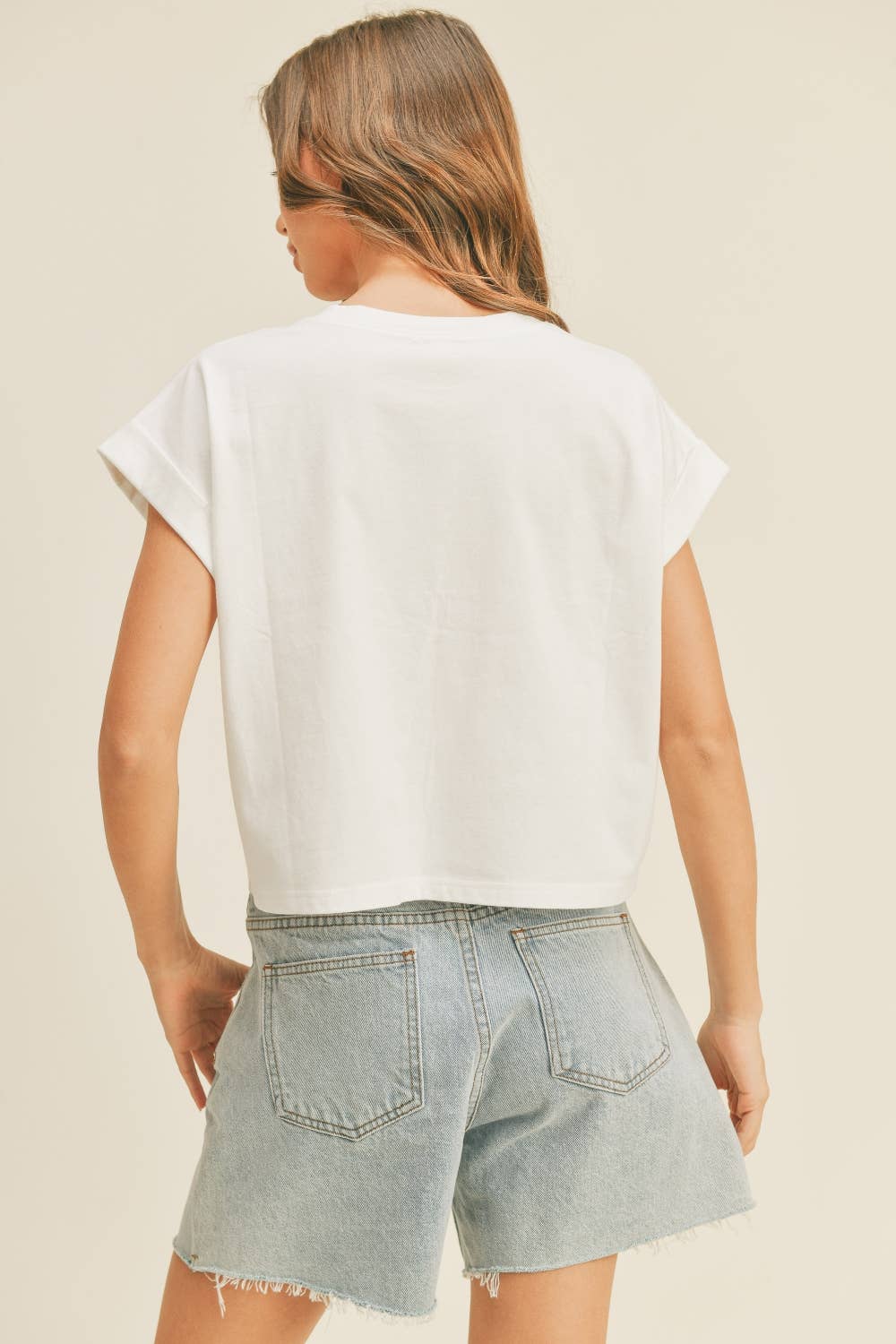 Boxy Cropped T-shirt