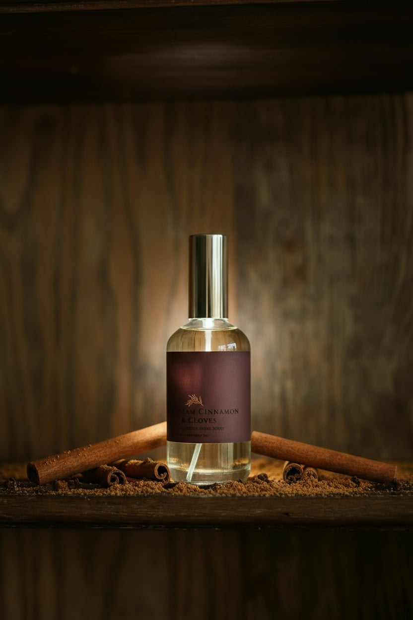 Raw Cinnamon & Cloves I Room & Linen Spray