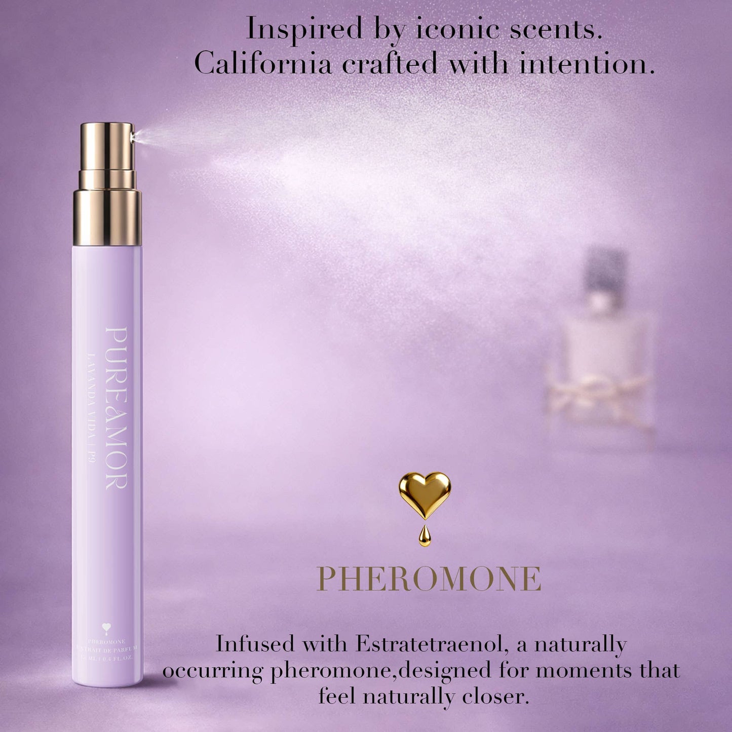 Lavanda Vida |Travel Spray Pheromone  Perfume - 12ml