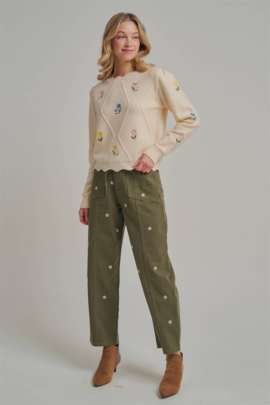 The Meadow Barrel Pant,