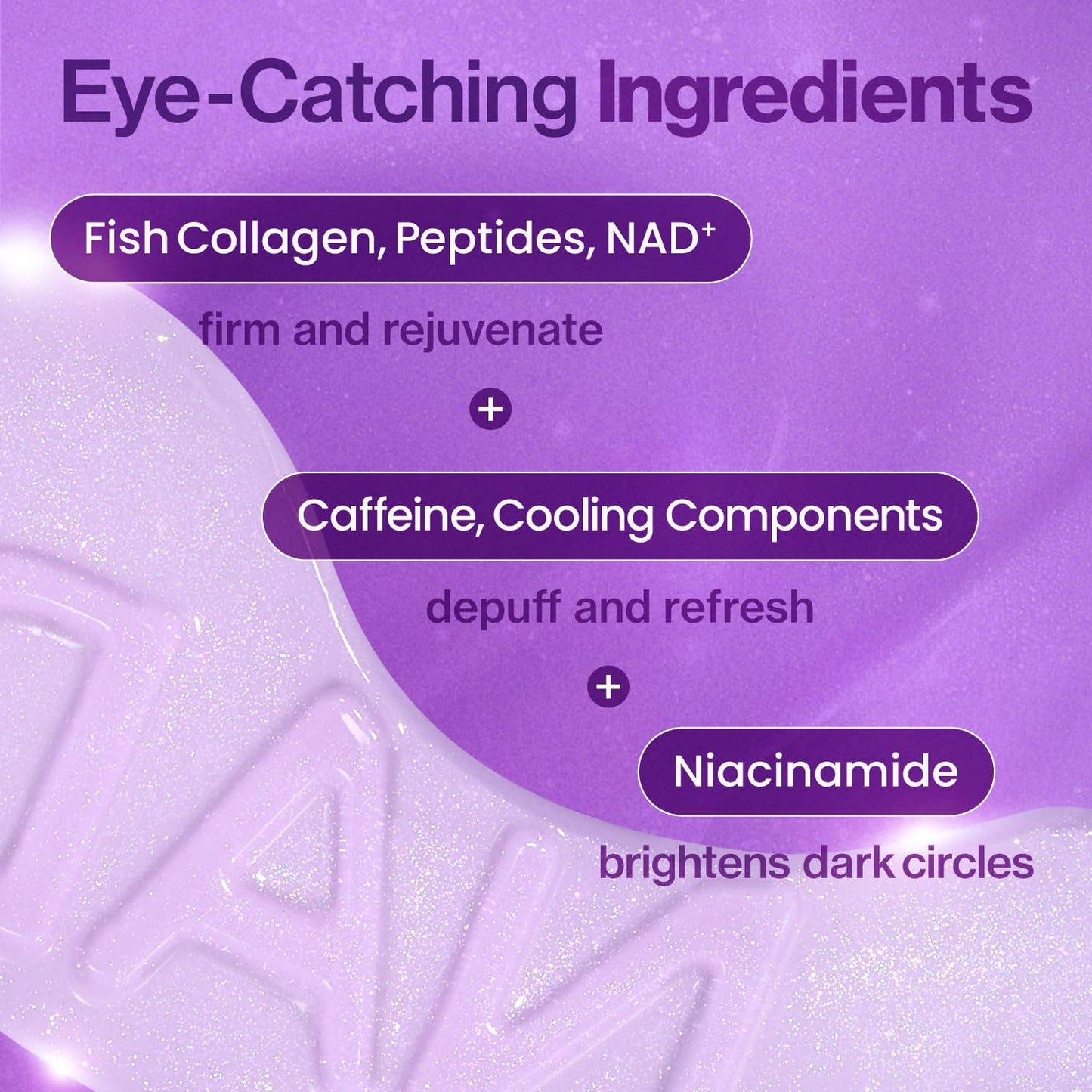 NAD+ Collagen Under Eye Patches 5 Pairs