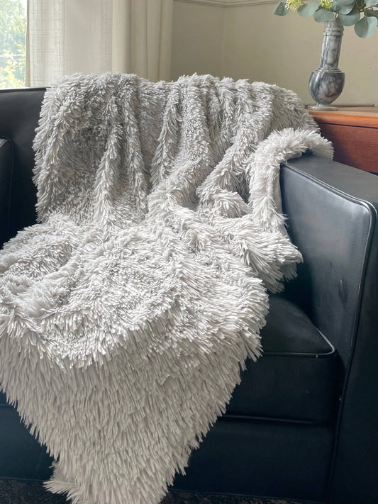Dreamy Faux Fur Throw - 4 color options