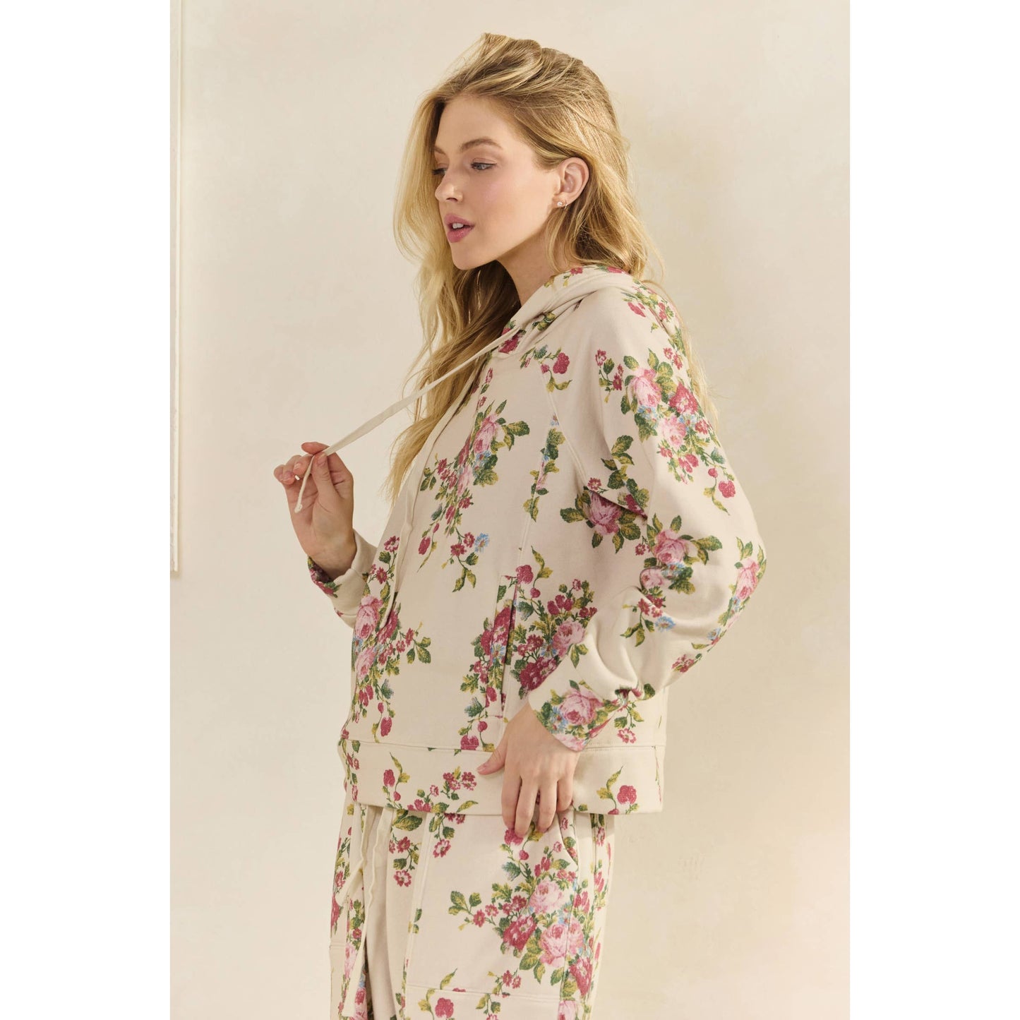 Vintage Rose Garden Antique Hoodie