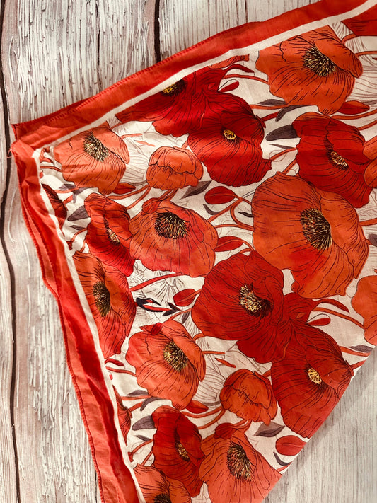 Poppy Hand Dyed Bandanas