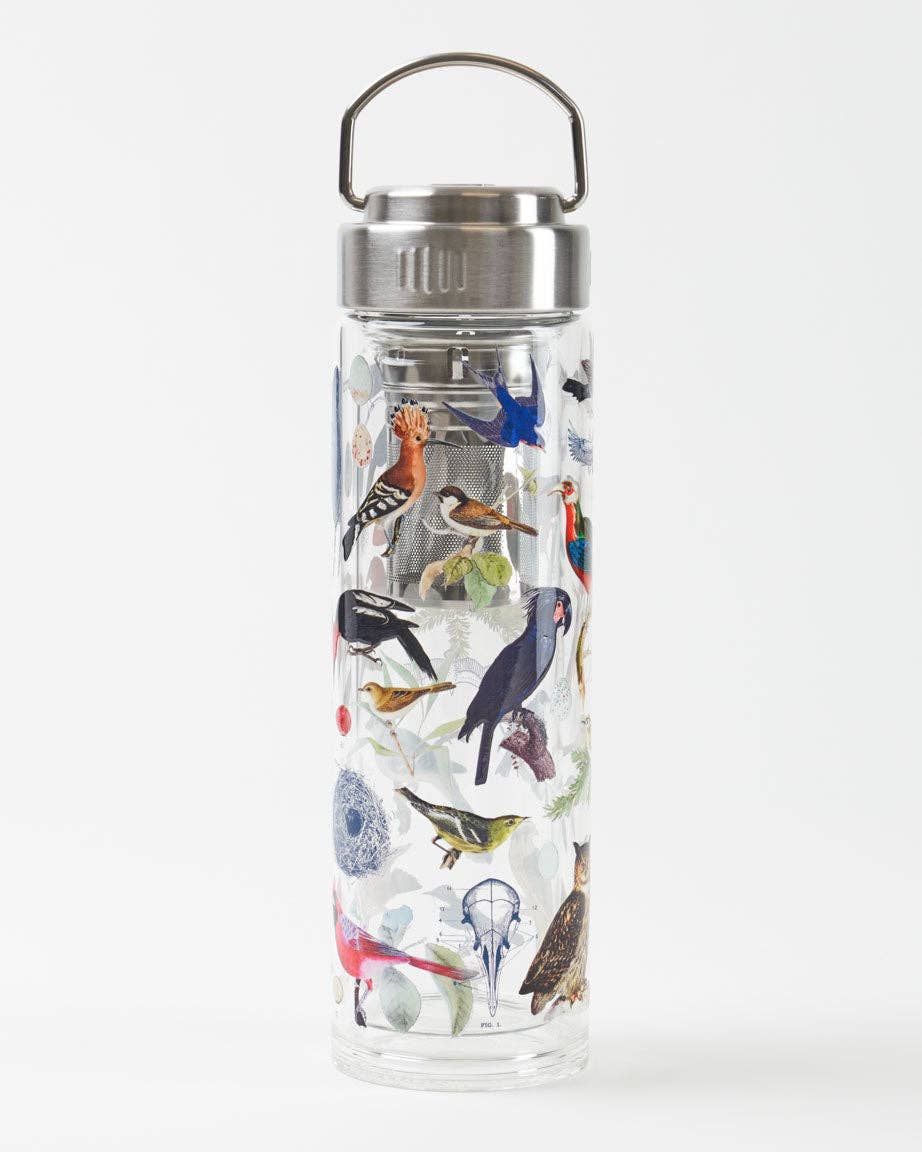 Birdsong Glass Infuser Bottle | 15 oz