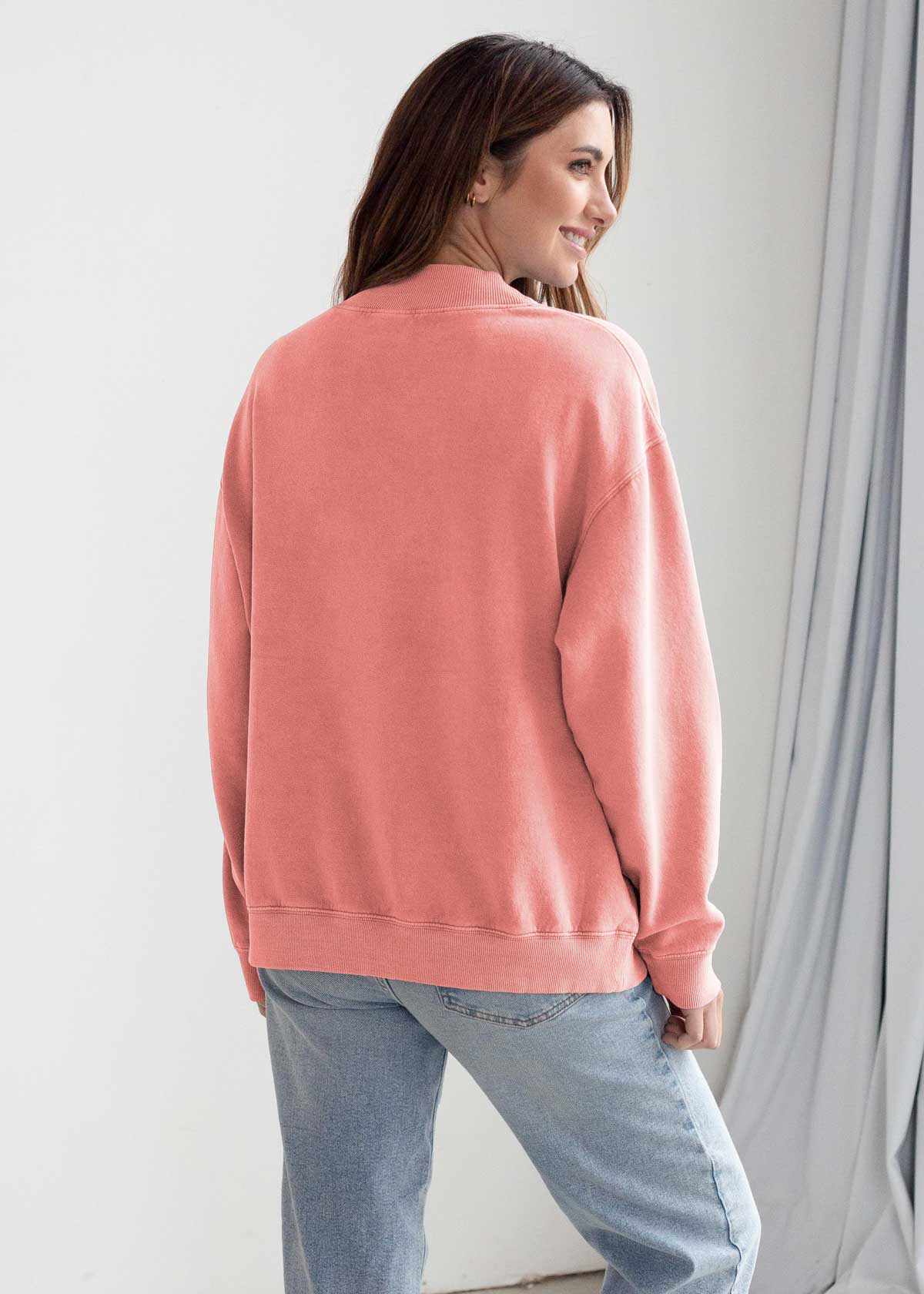 Nantucket Mock-Neck Sweatshirt