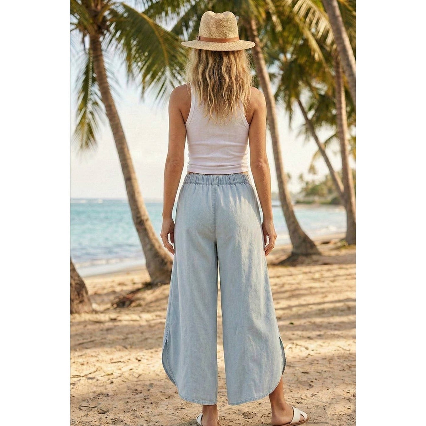 Tulip Washed Denim Relaxed Fit Jean