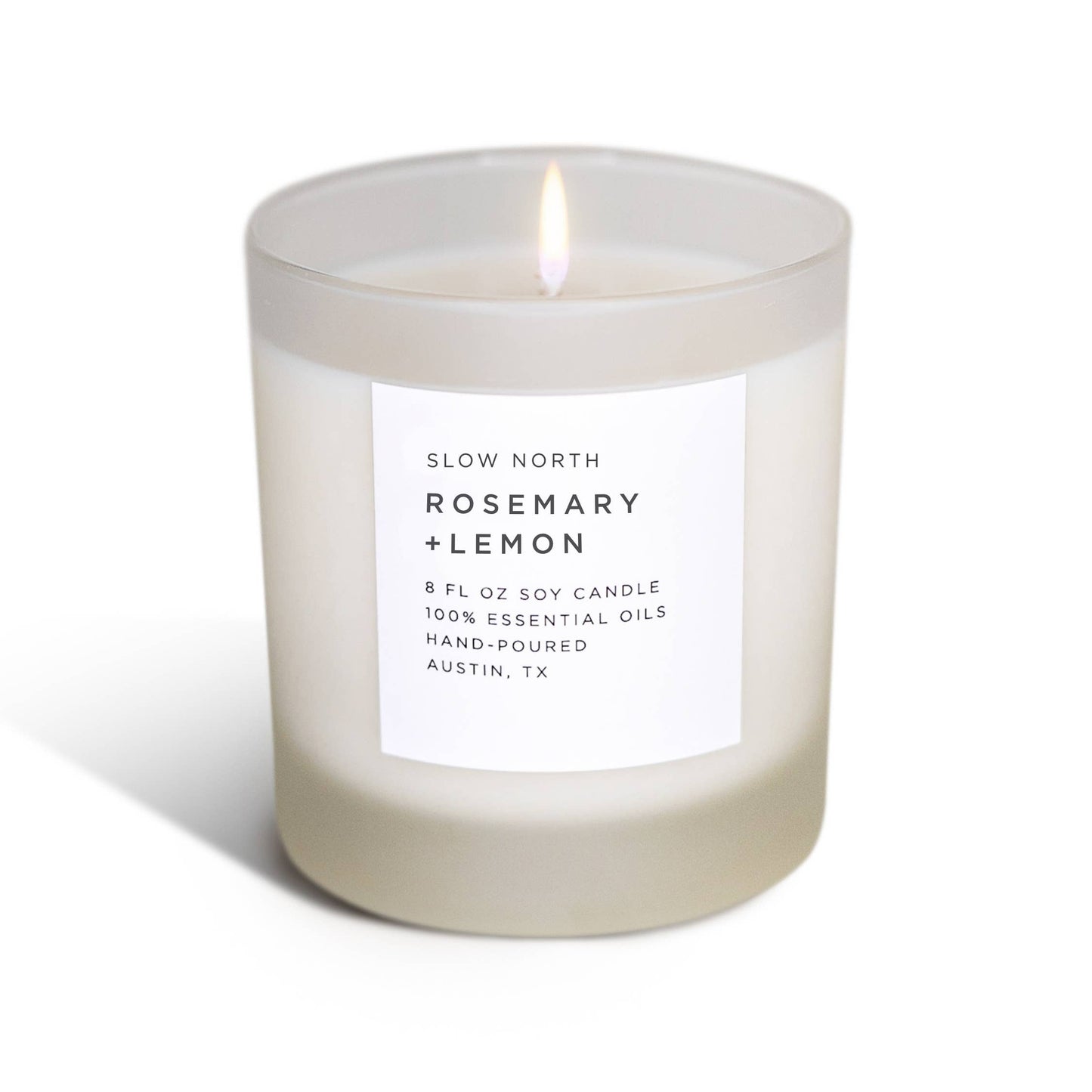 Rosemary + Lemon - Non-Toxic Candle