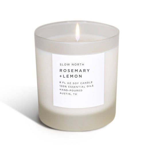 Rosemary + Lemon - Non-Toxic Candle