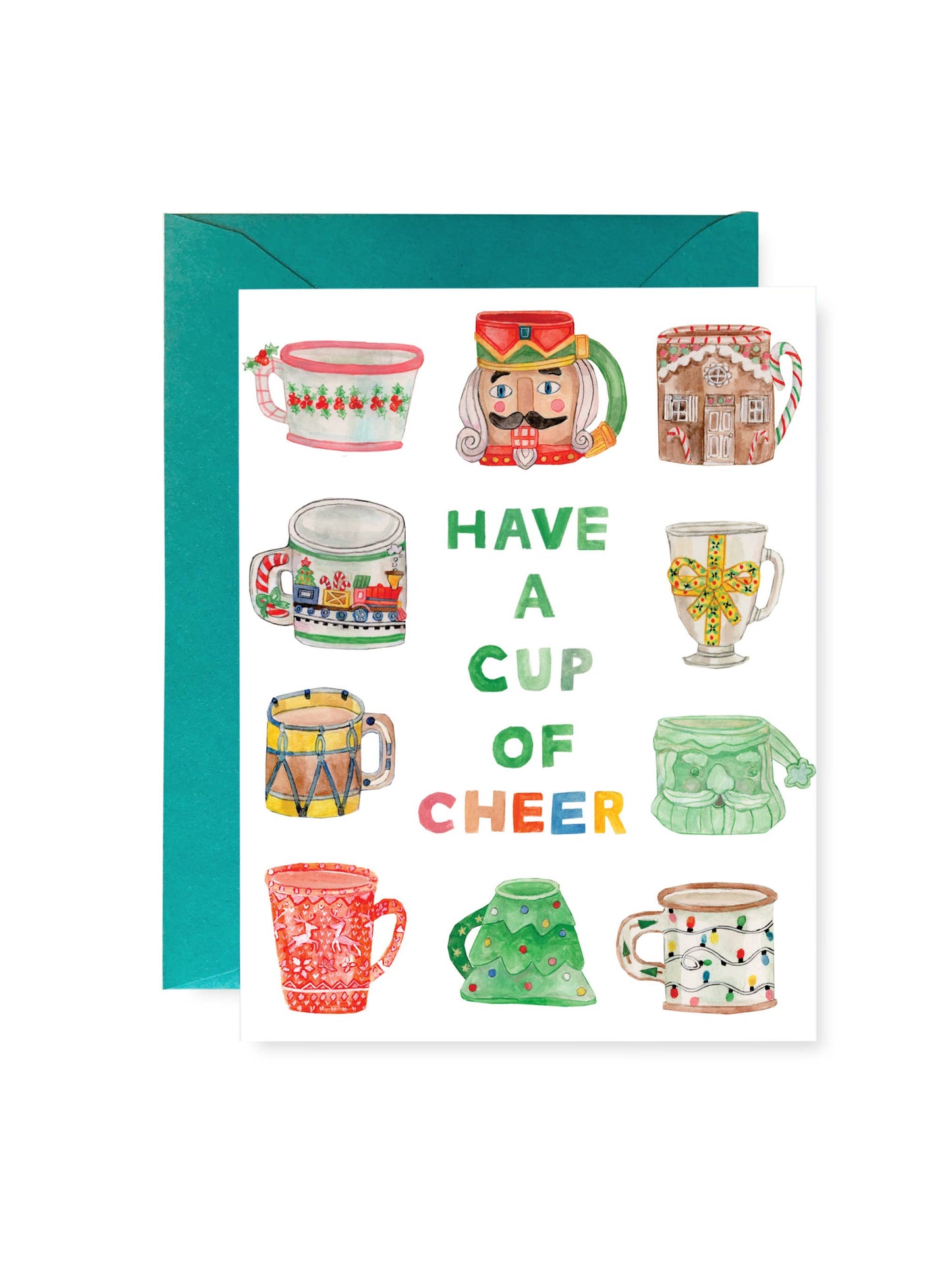 Cup of Cheer Holiday Greeting Card