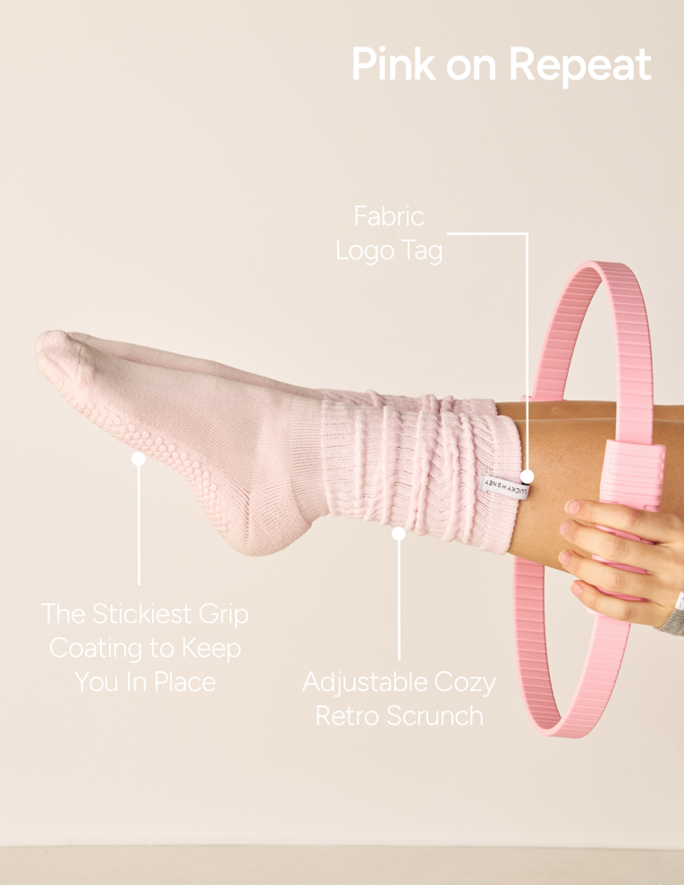 The Scrunch Grip Sock