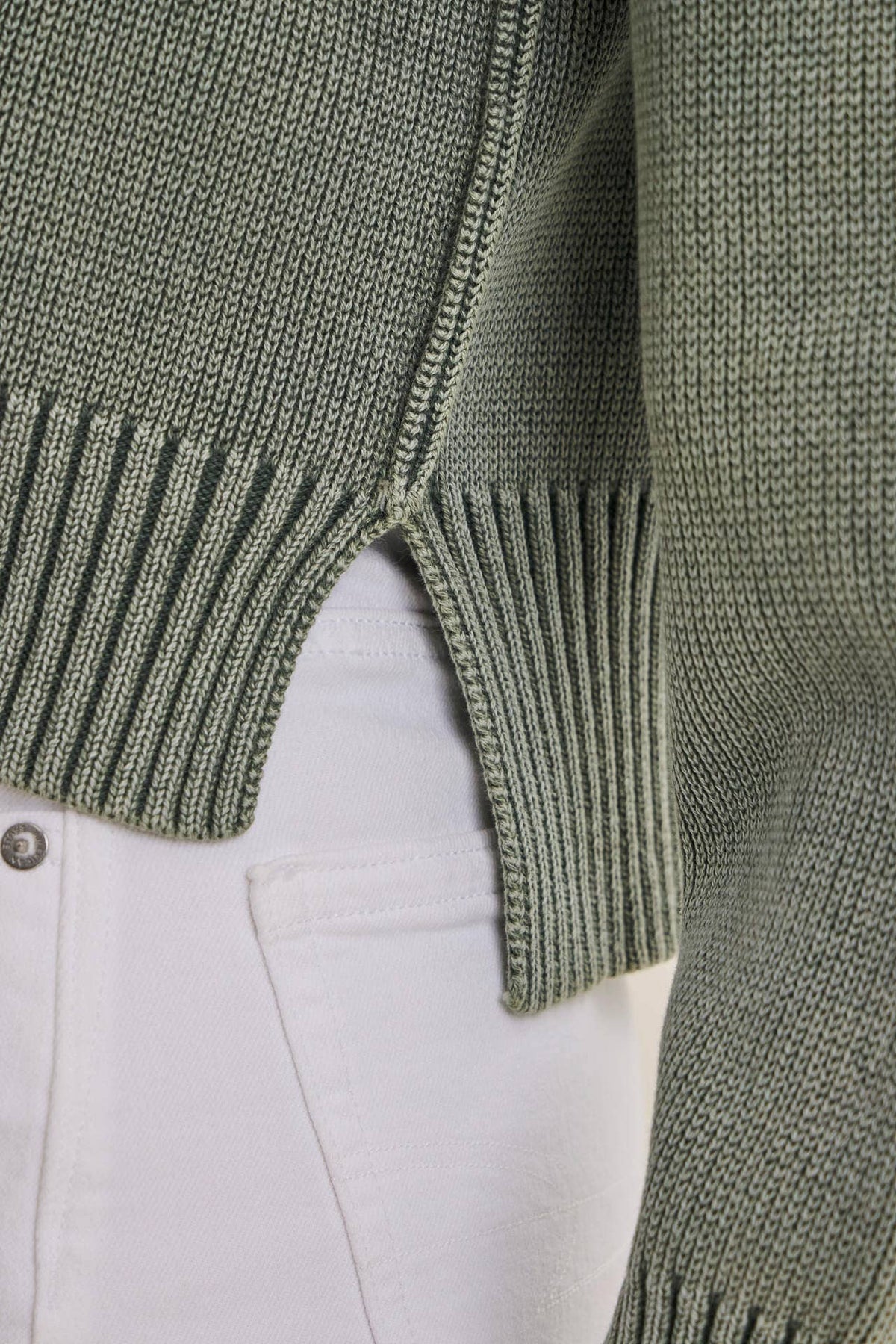 Fireside Weekend Vintage Mineral-washed Cotton Sweater