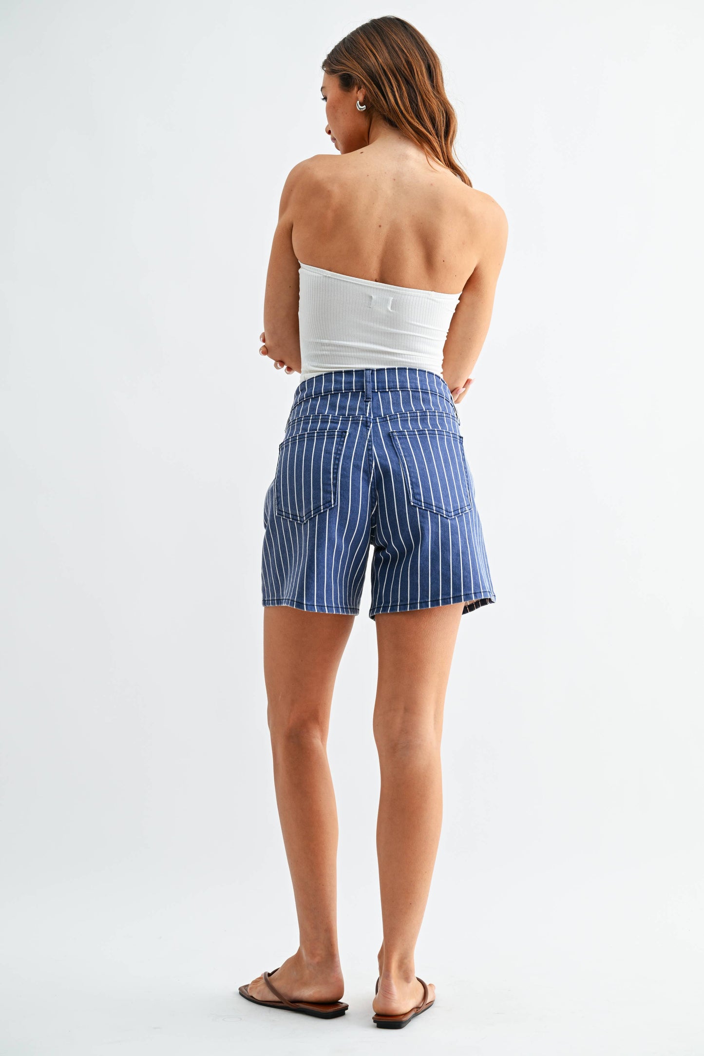 Lightweight Tie Waist Shorts