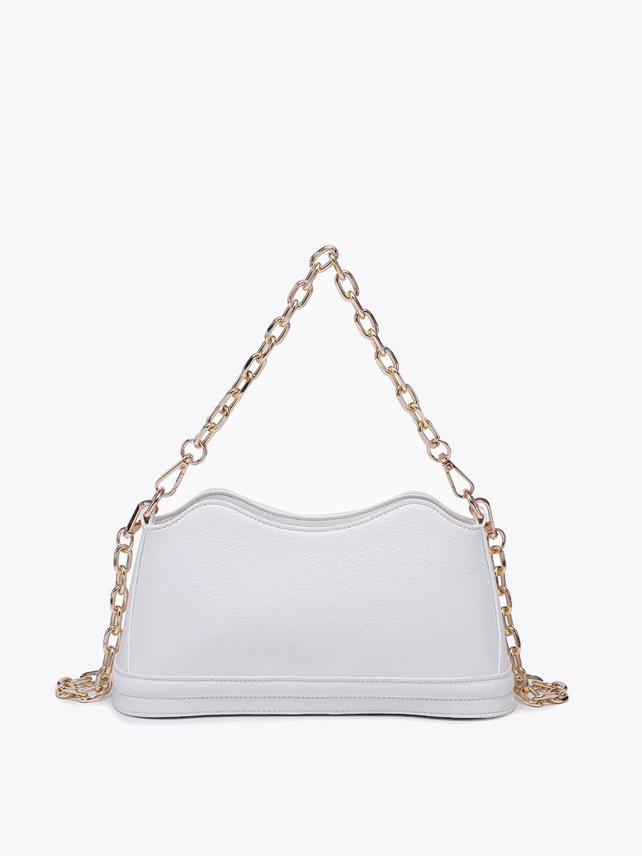 Griselda Curvy Crossbody – Chain Shoulder Bag