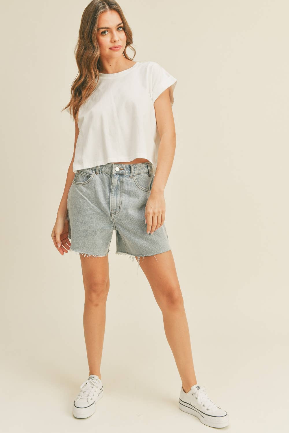 Boxy Cropped T-shirt