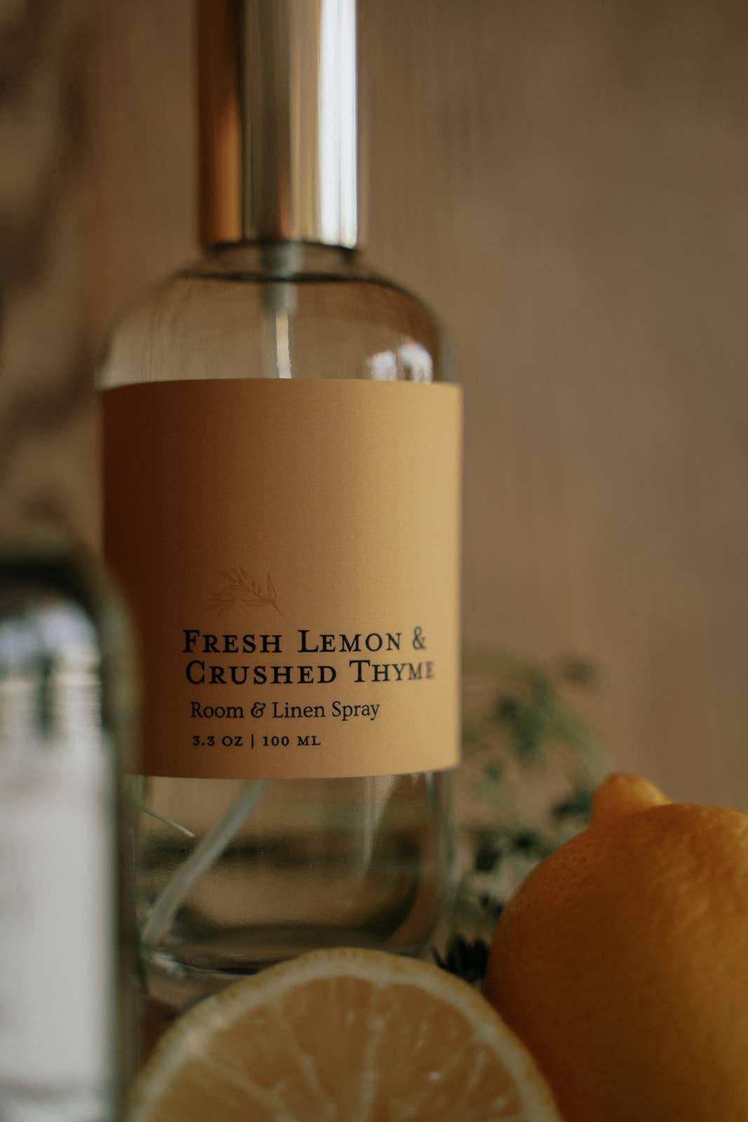 Fresh Lemon & Crushed Thyme I  Room & Linen Spray