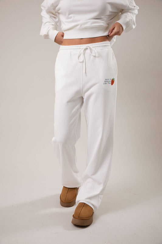 The Sweet Life Coquette Wide Leg Sweatpants