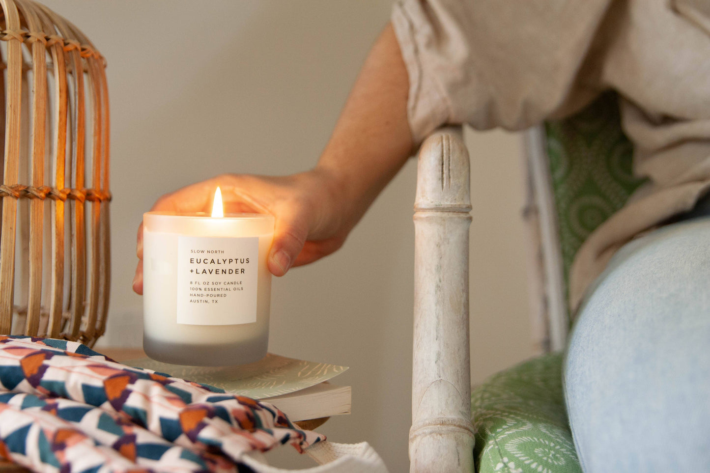 Eucalyptus + Lavender Non-Toxic Candle