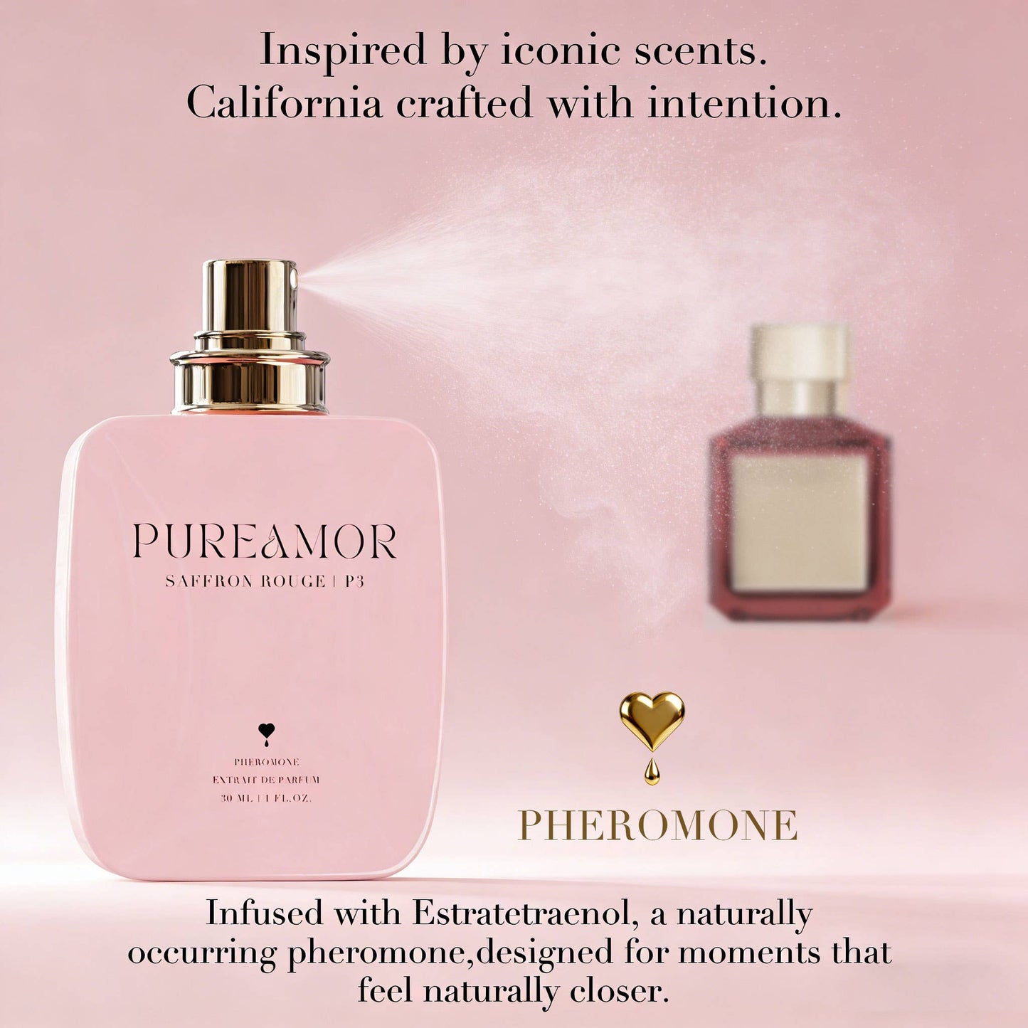 Saffron Rouge | Spray Pheromone  Perfume - 30ml
