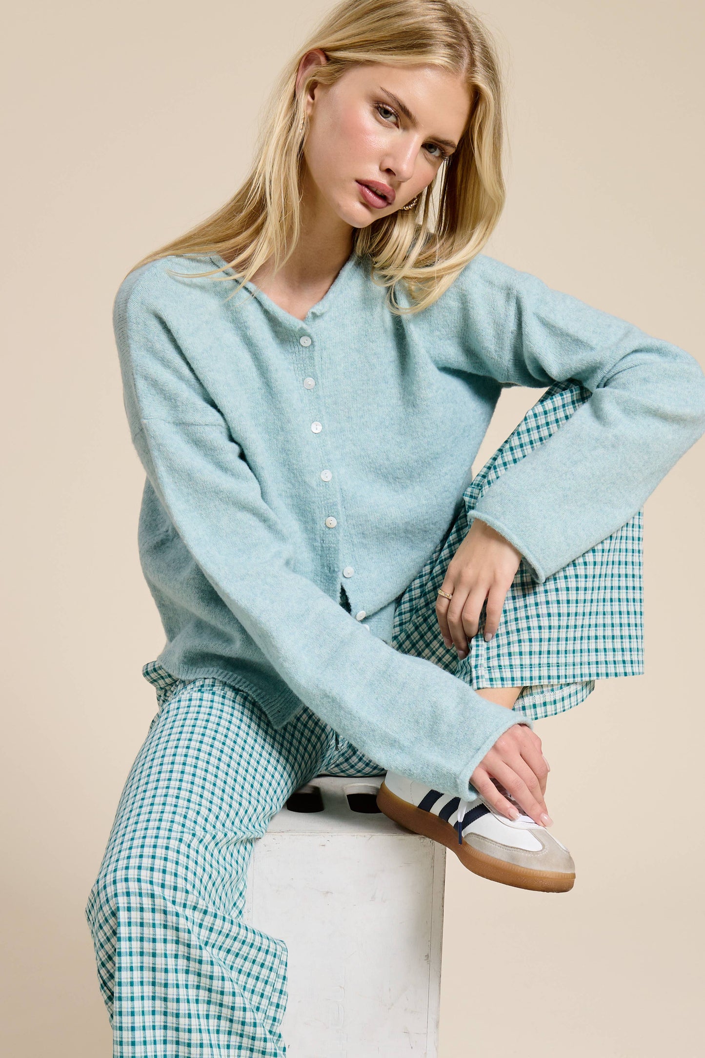 The Muse Button Down Cardigan -  Several color options